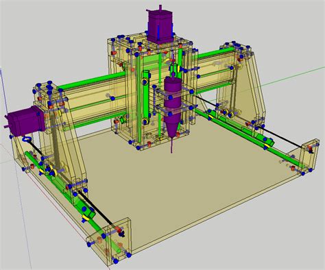 3 axis cnc machine design